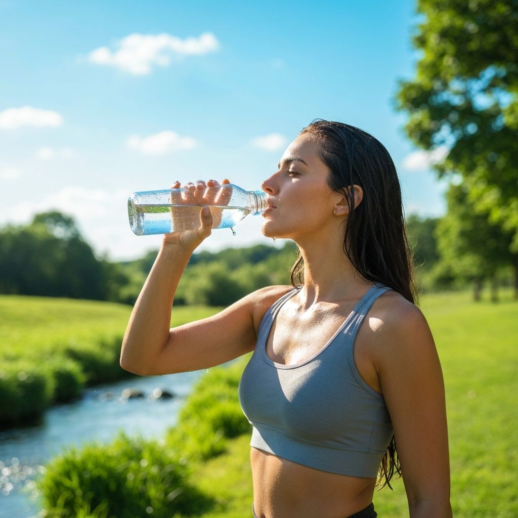 Hydratace a pitný režim